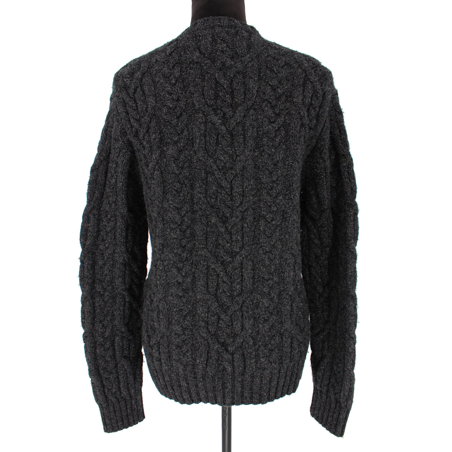 Maje Cable Knit Wool Sweater