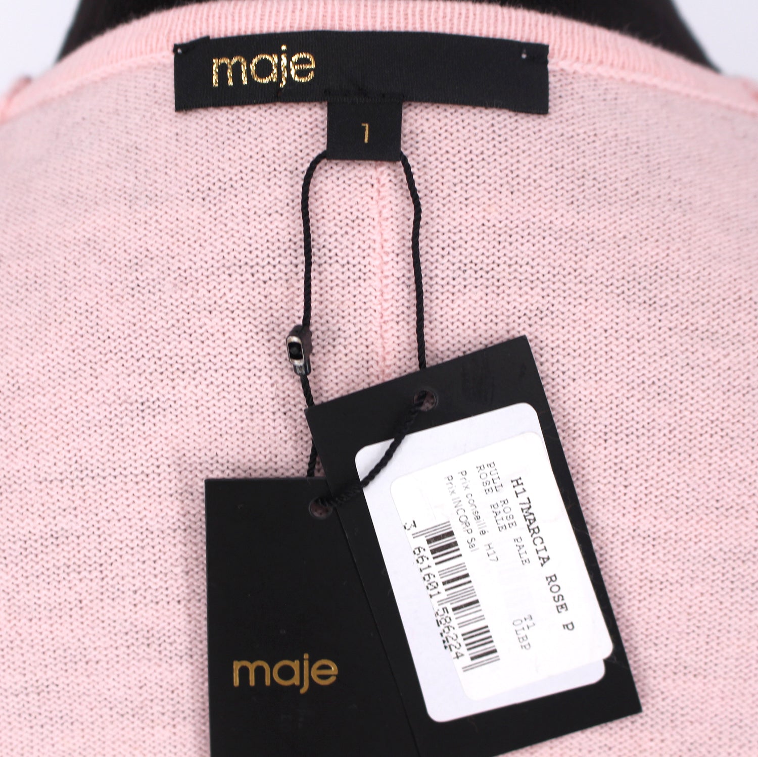 Maje best sale pull rose