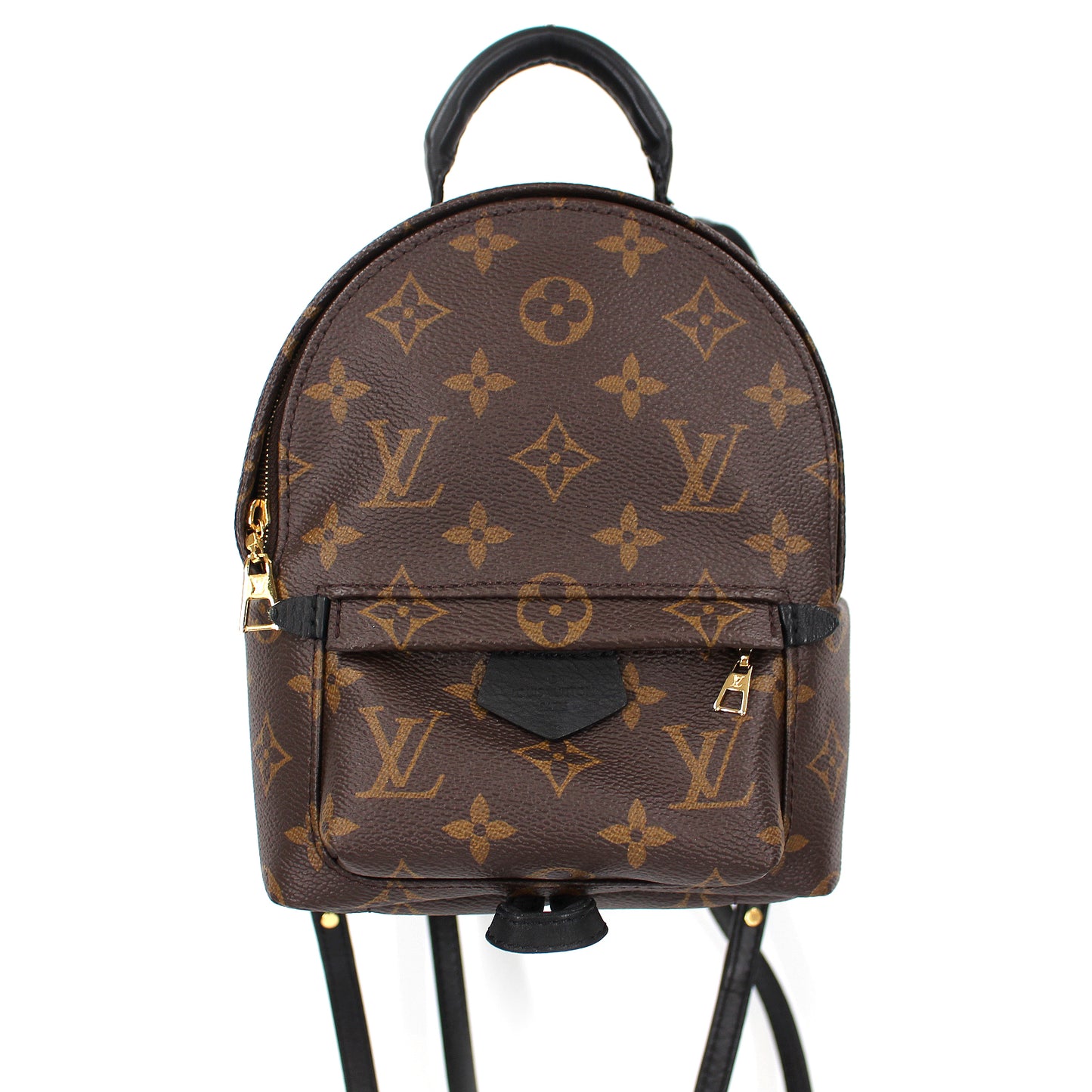 Louis+Vuitton+Palm+Springs+Backpack+Mini+Brown+Canvas for sale online