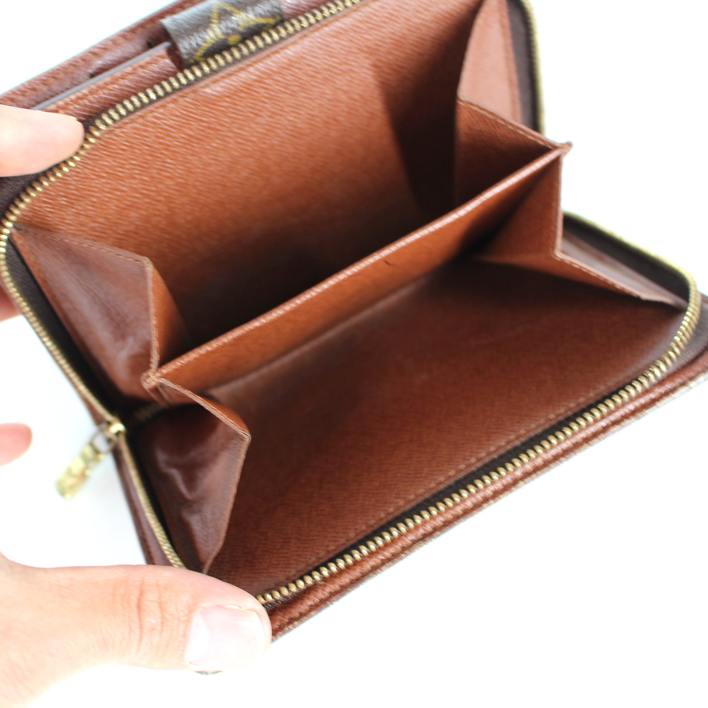 Monogram Porte Papier Zip Wallet – The Brown Bag Boutique