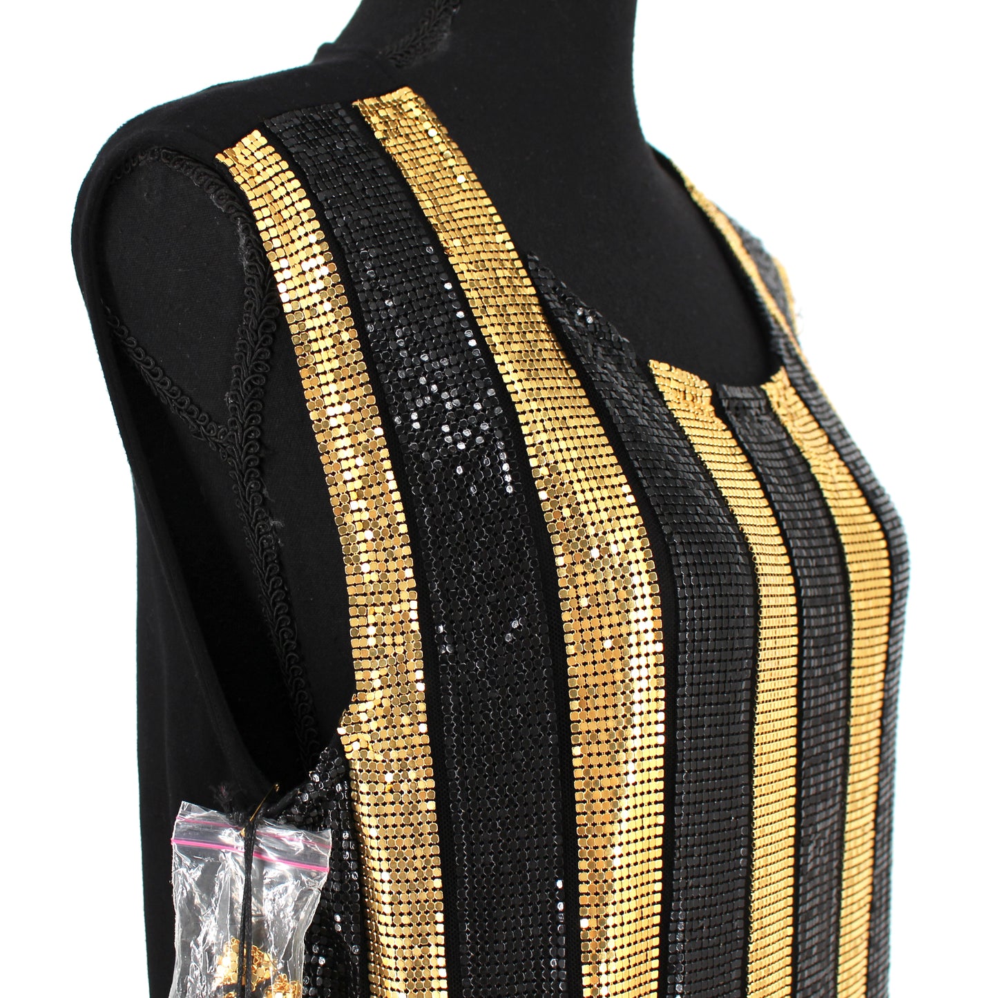 Balmain Paillette Embellished Dress