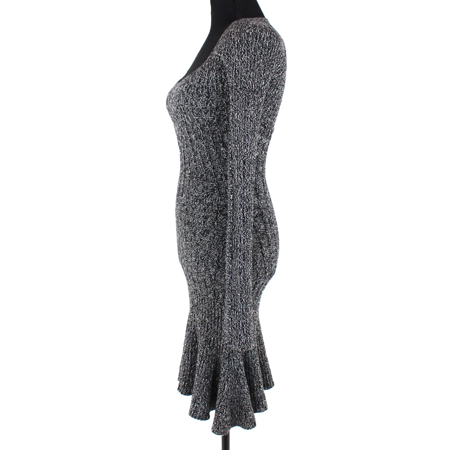 Alexander McQueen Ribbed Sweater Dress