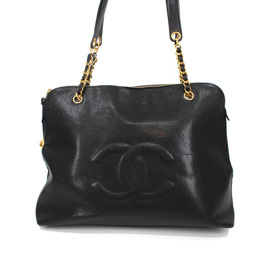 Chanel Caviar Leather XL Shoulder Bag