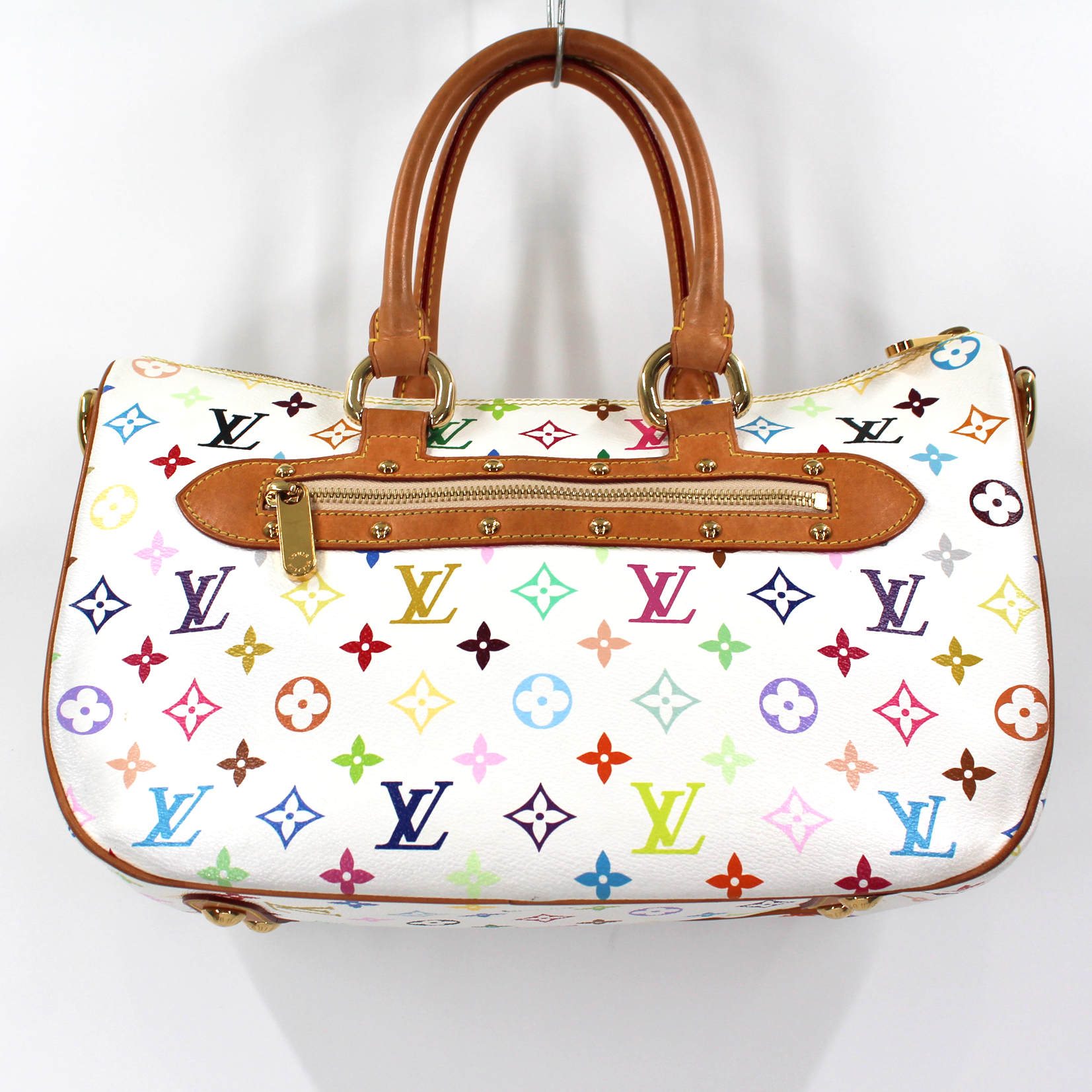 white multicolor louis vuittons handbags