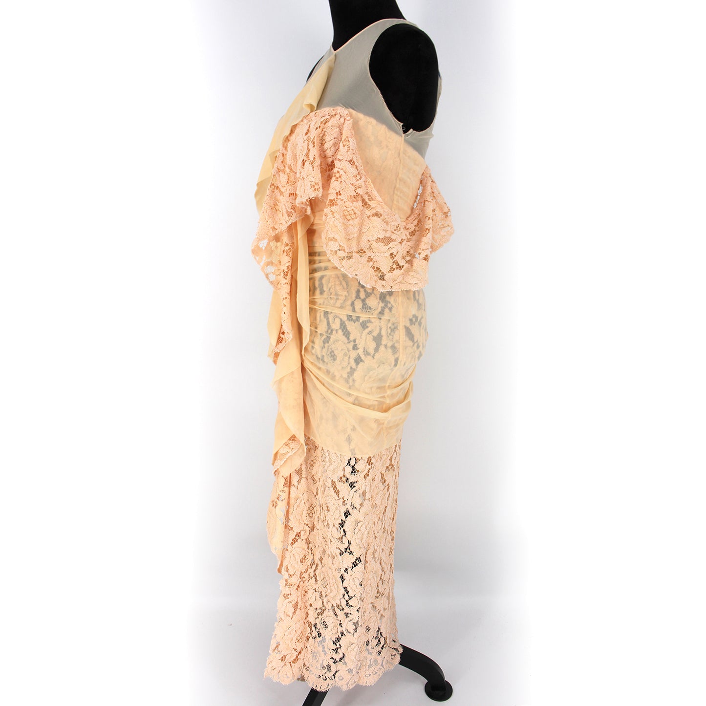 Proenza Schouler Lace Ruffle Dress
