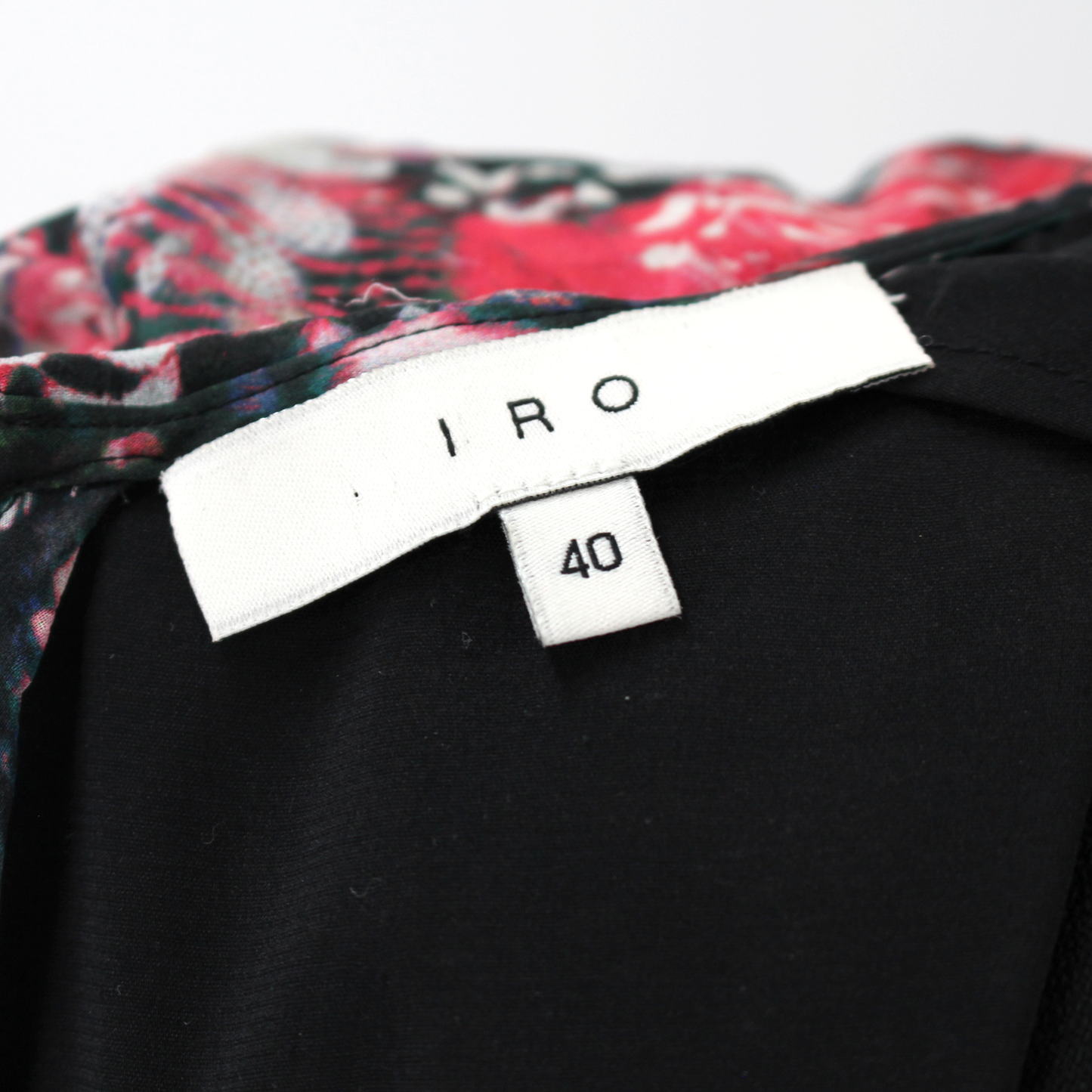 IRO Barich Ruffle Silk Dress