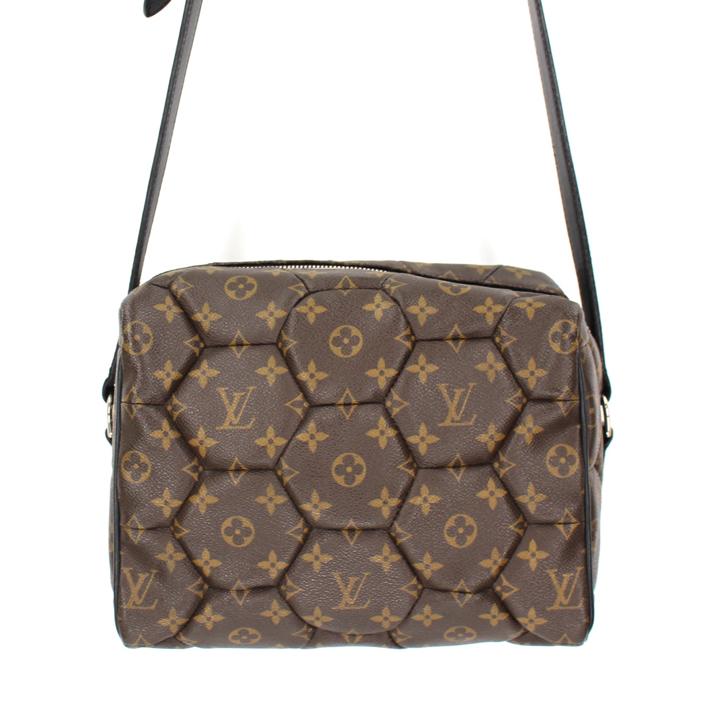 Louis Vuitton Monogram Hexagan Macassar Brown Quilted Crossbody – The  Closet New York