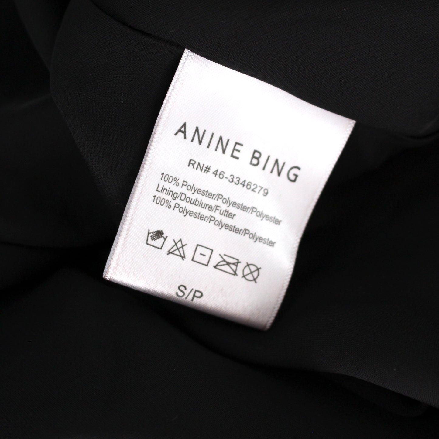 Anine Bing Angie Sequin Long Sleeve Dress