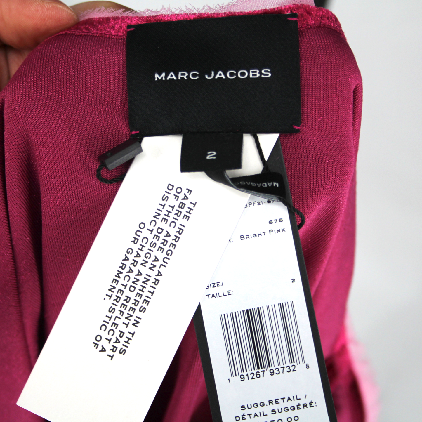 Marc Jacobs Velour Mini Dress