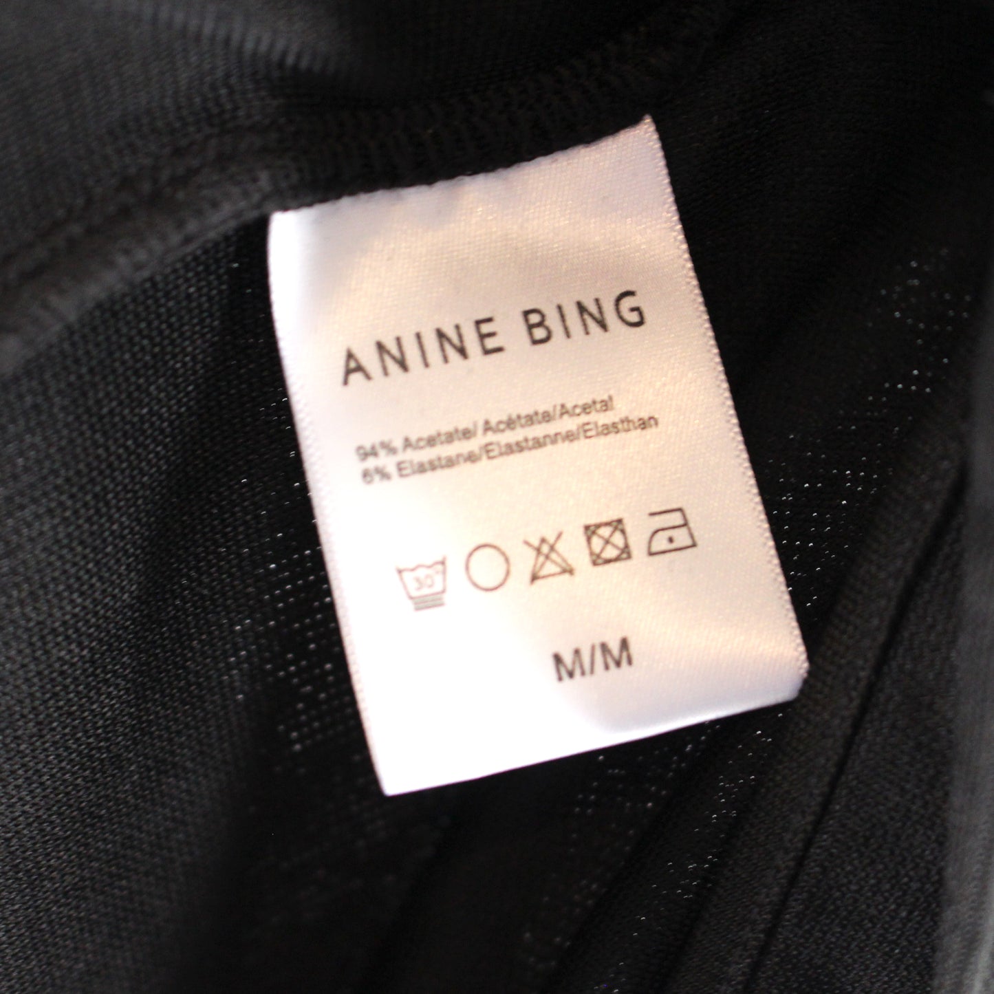 Anine Bing Alaia Ruched Mini Dress