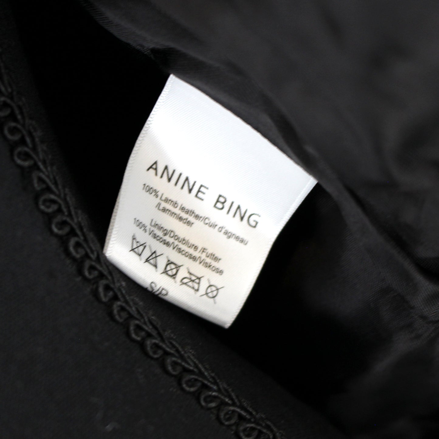 Anine Bing Benjamin Moto Jacket