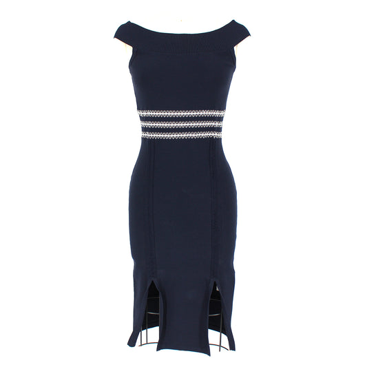Jonathan Simkhai Contrast Stitching Dress