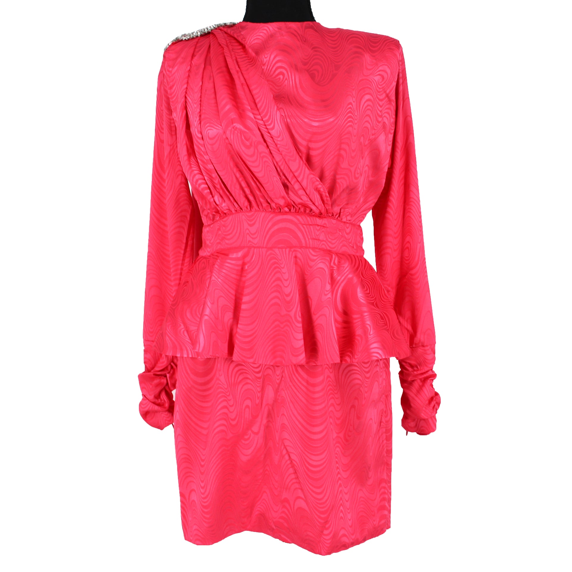 dodo bar or mini dress Dodo Bar Or Grace Embellished Long Sleeve Pink Mini Dress – The Closet New  York