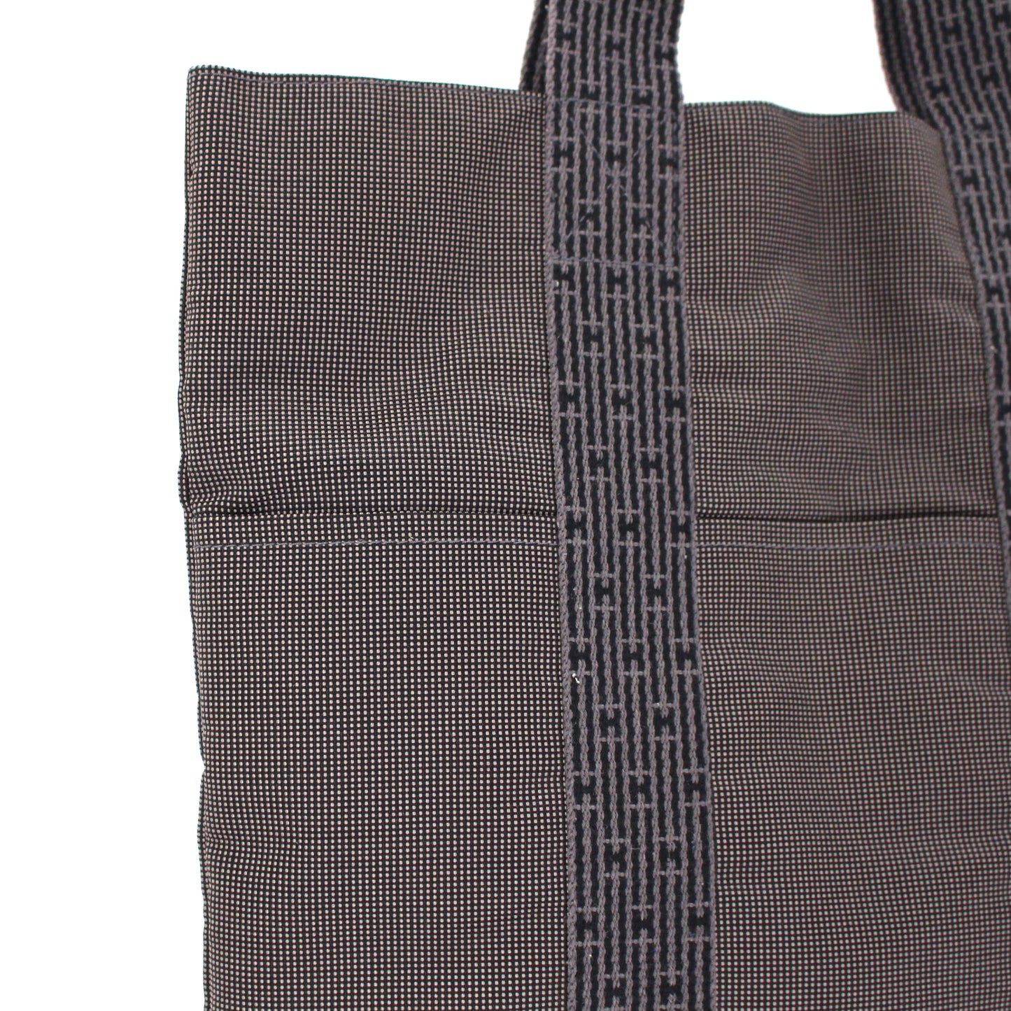 Hermès Toile Herline Vertical Cabas - Brown Totes, Handbags