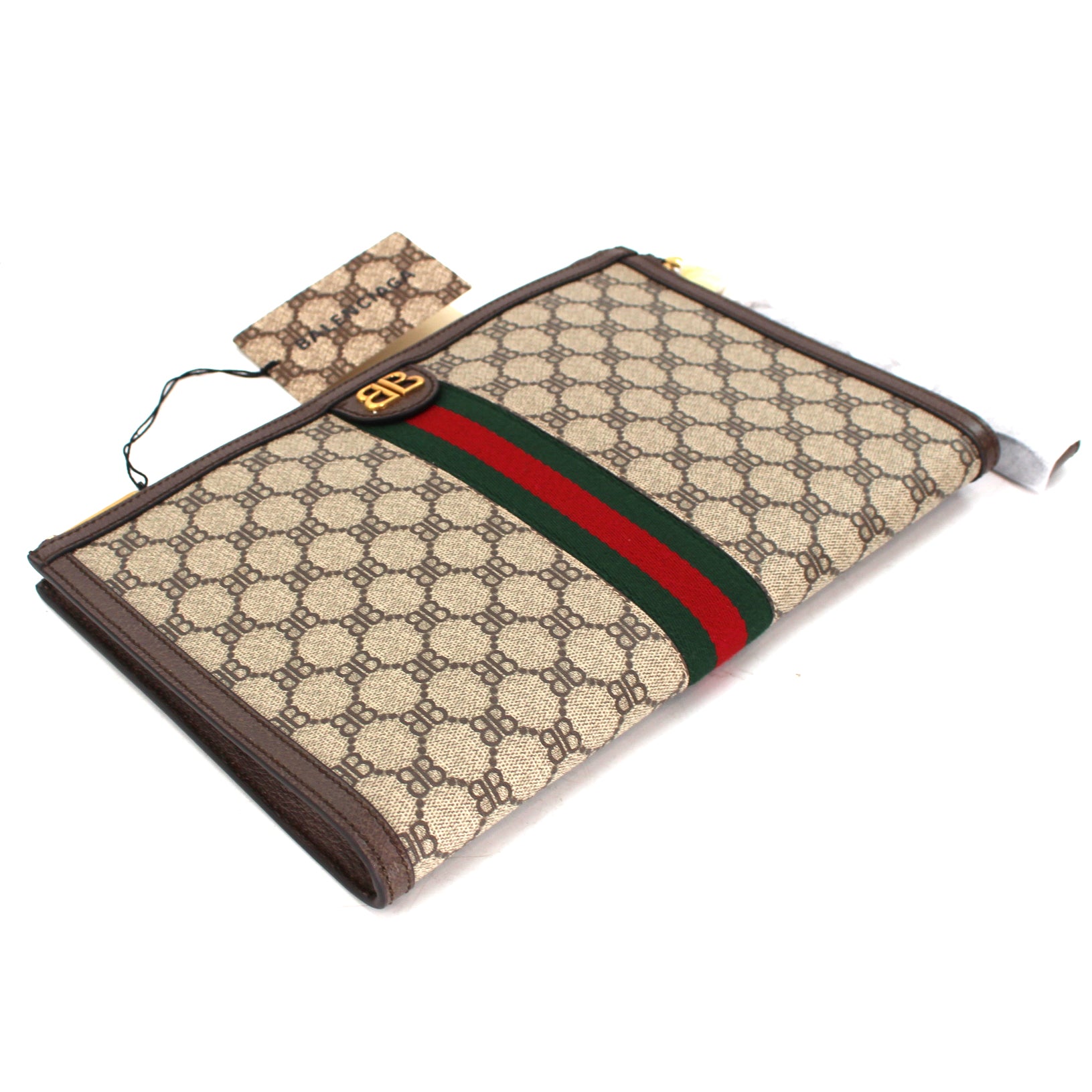 Gucci monogram clutch discount bag