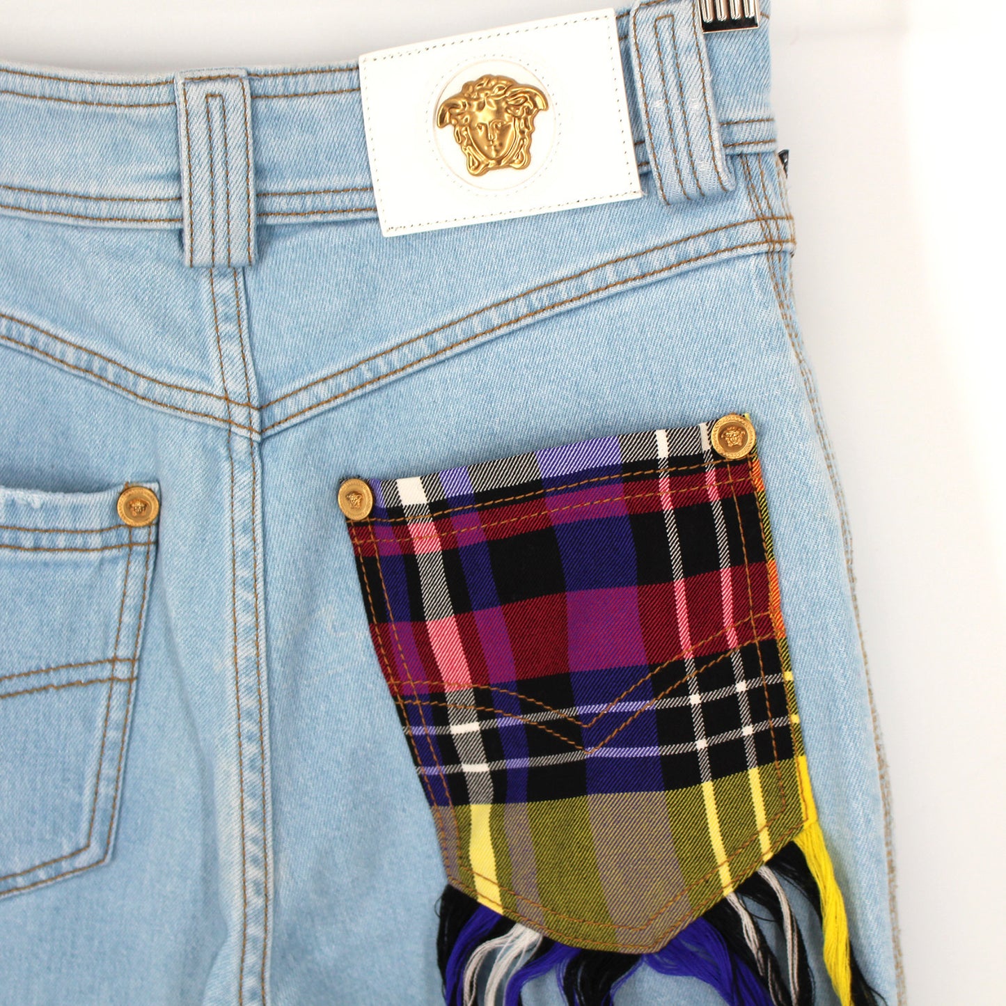 VERSACE High Rise Jeans