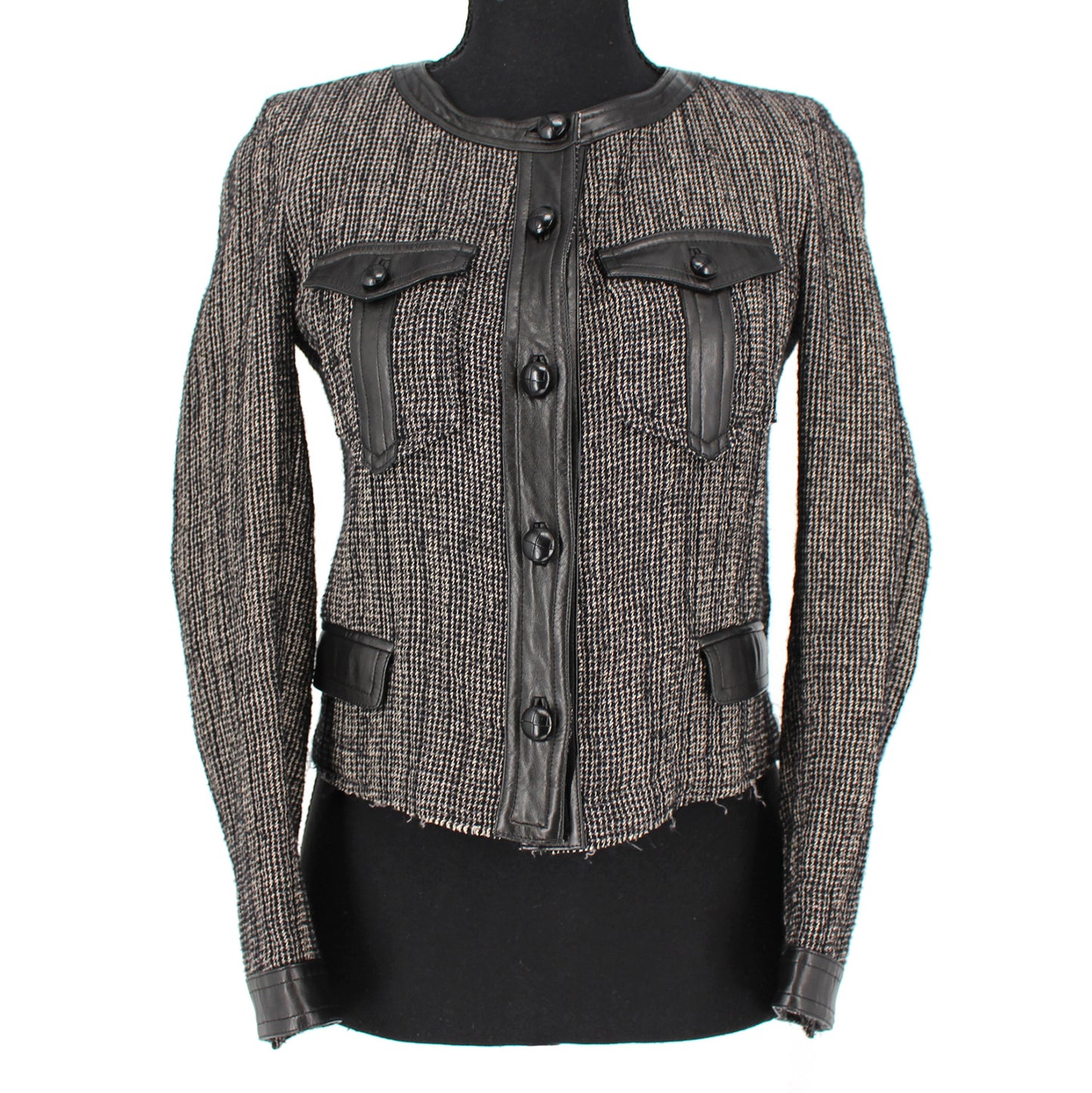 Isabel Marant Leather Trim Jacket