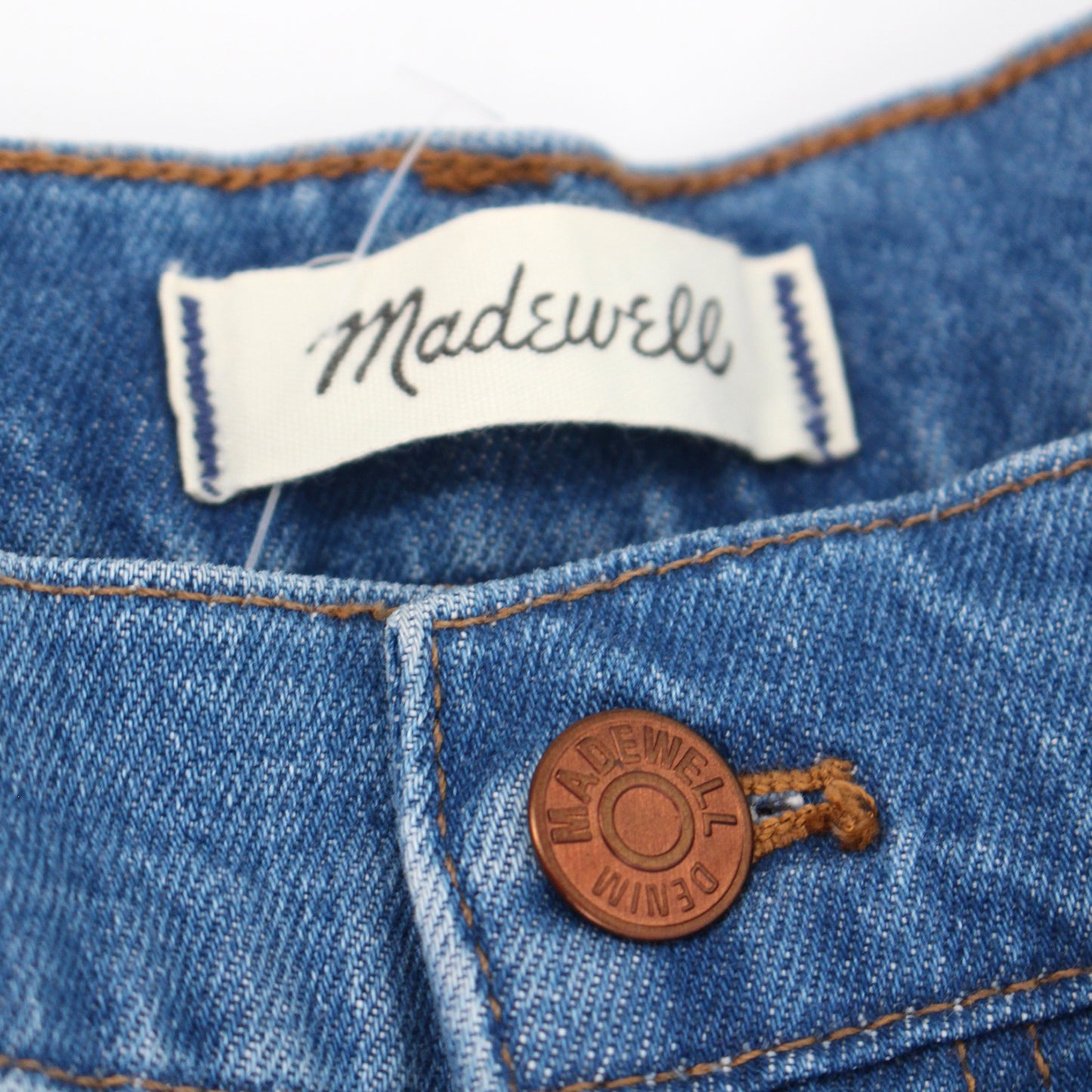 Madewell High-Rise Raw Hem Jeans