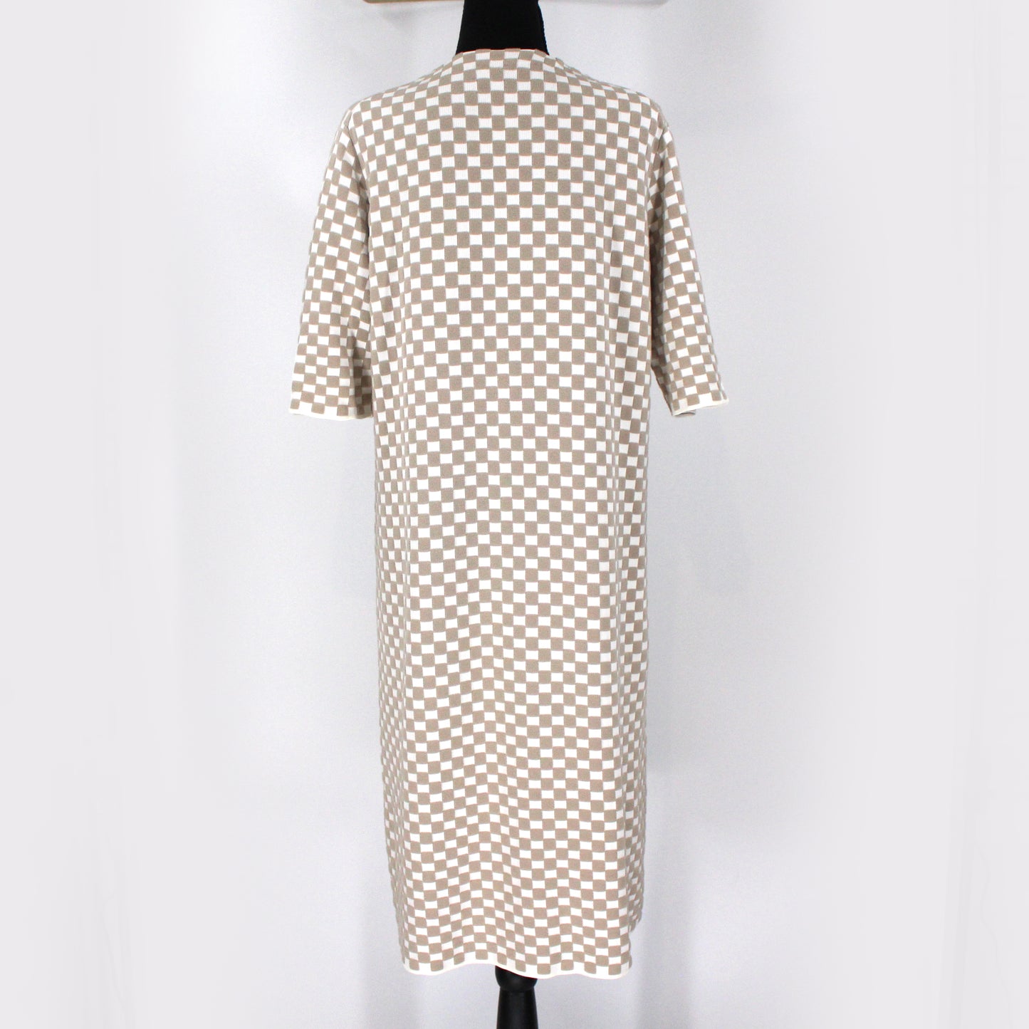 Louis Vuitton Damier Midi Sweater Dress
