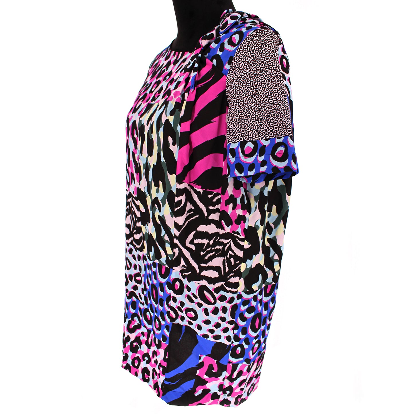Versace Silk Animal Print Dress
