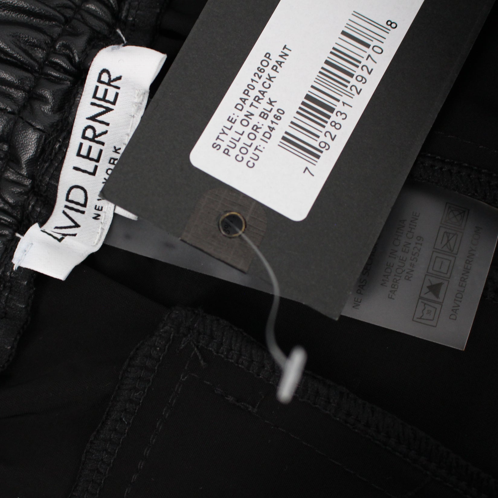 David lerner leather outlet pants