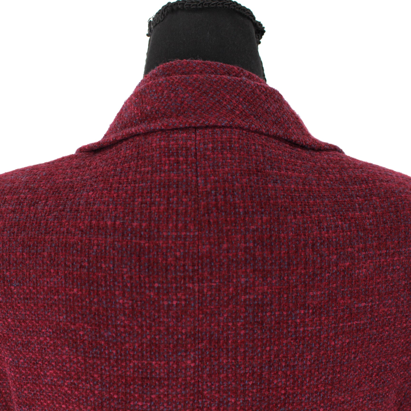 CHANEL Burgundy Wool Tweed Lined 2 Pc Pencil Skirt Blazer Set – The Closet  New York