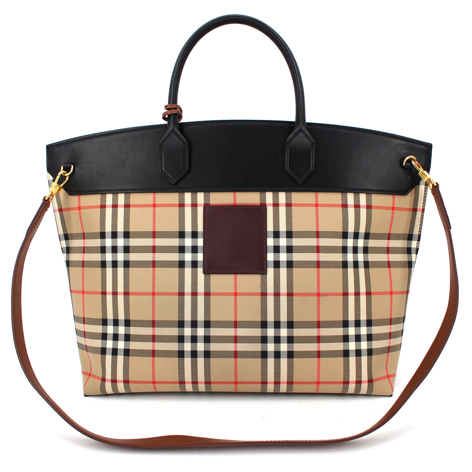 Burberry clearance society bag