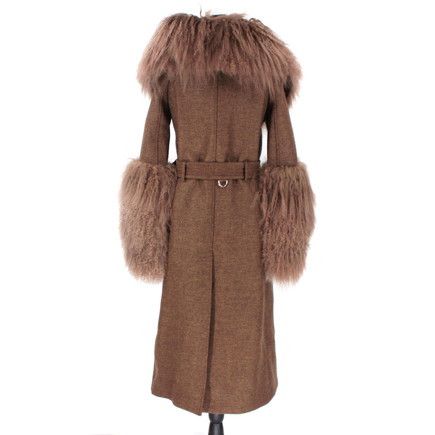 Burberry shearling coat online