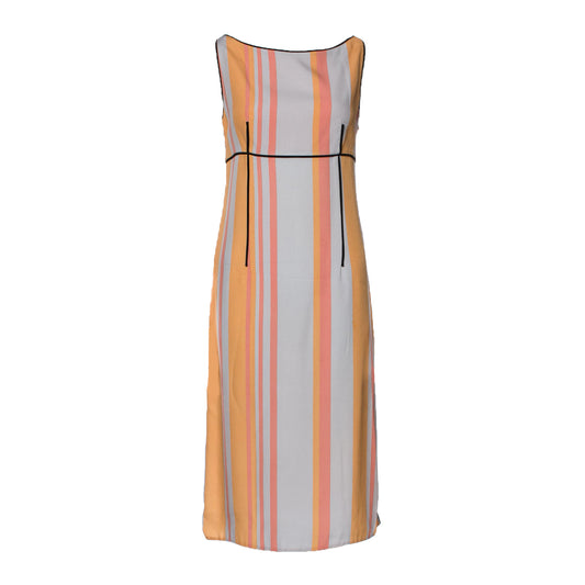Prada Striped Sheath Dress